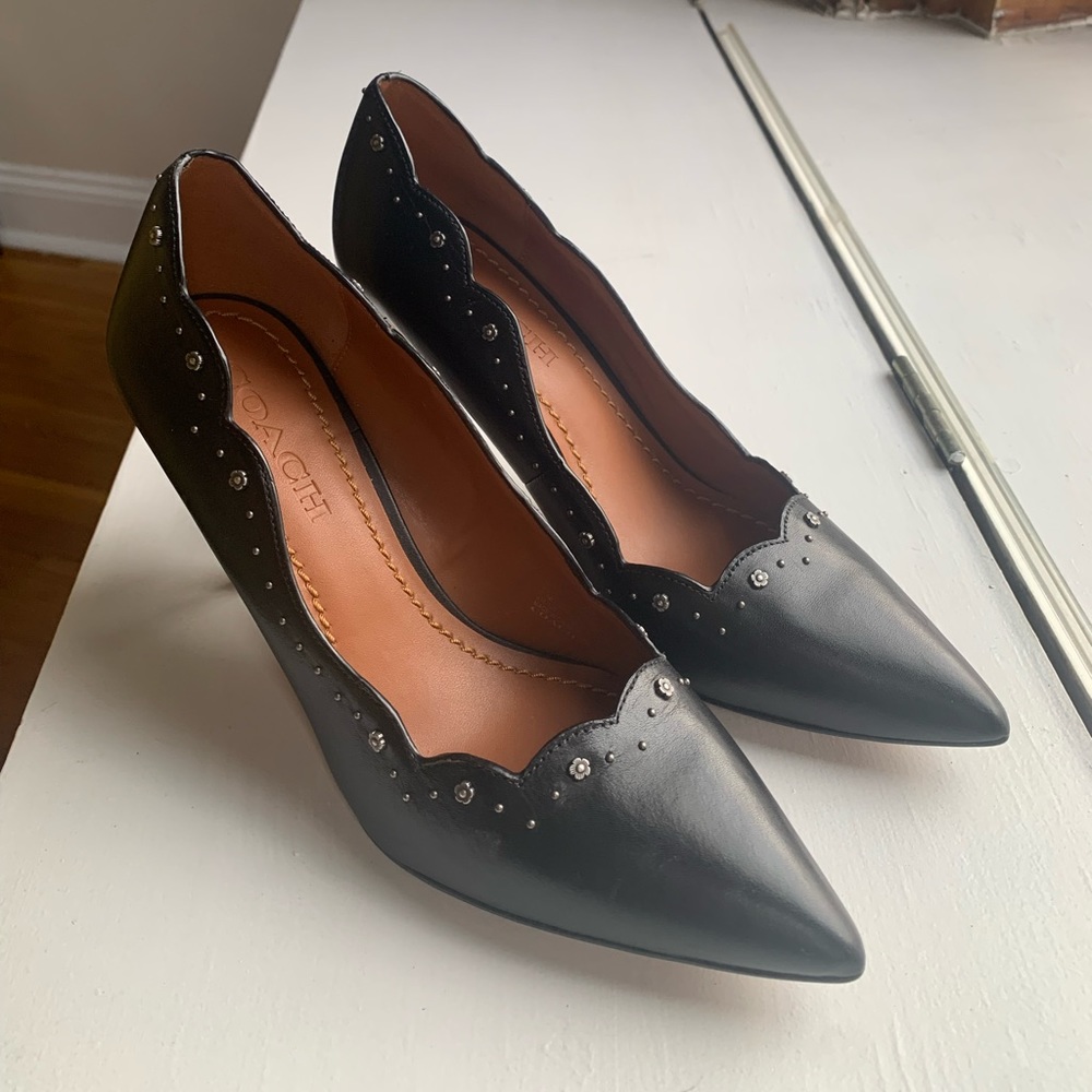 Coach stilettos